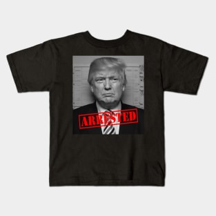 Trump Arrested Kids T-Shirt